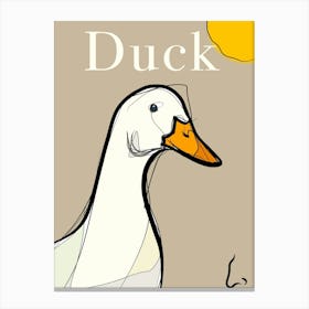 The Duck Canvas Print