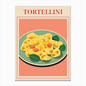 Tortellini Italian Pasta Poster Canvas Print