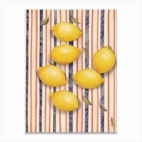 Amalfi Lemons 1 Canvas Print