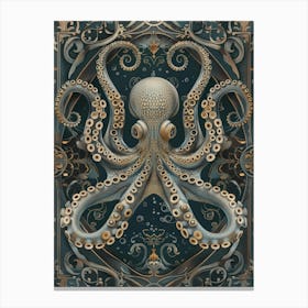 Octopus 19 Canvas Print