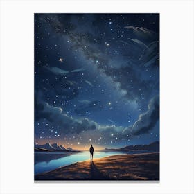 Starry Night 1 Canvas Print