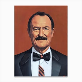 Gene Hackman Illustration Movies Canvas Print