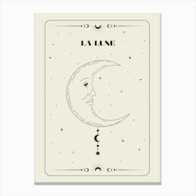 La Lune Canvas Print