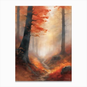 Autumn Forest 9 Canvas Print