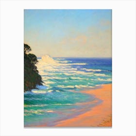 Blacksmiths Beach Australia Monet Style Canvas Print