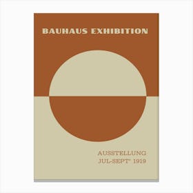 Bauhaus Exhibition print 3 Toile