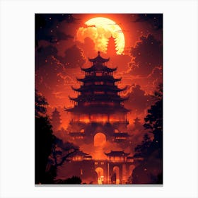 Chinese Pagoda 1 Canvas Print