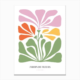 Jardin De Fleurs No 1 Canvas Print