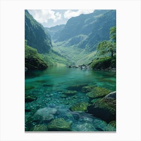 Lake In Norway 2 Canvas Print