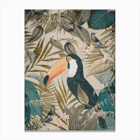 Jungle Toucan Canvas Print