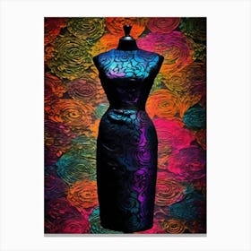 Dress On Mannequin 1 Canvas Print