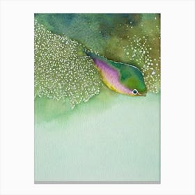 Sea Slug Storybook Watercolour Canvas Print