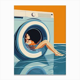 Laundry Day Canvas Print