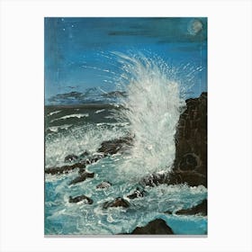 Seascape Drama Canvas Print