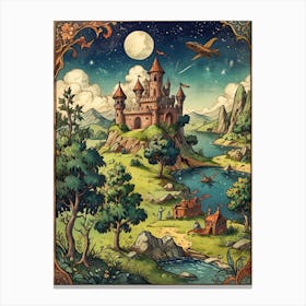 Fairytale Castle Canvas Print