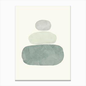 Stack Of Stones Canvas Print