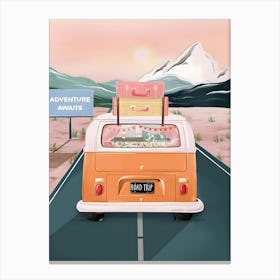 Campervan Travel Canvas Print