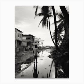 Philippines, Black And White Analogue Photograph 1 Canvas Print