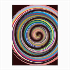 Abstract Spiral Canvas Print