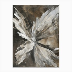 White Butterfly Canvas Print