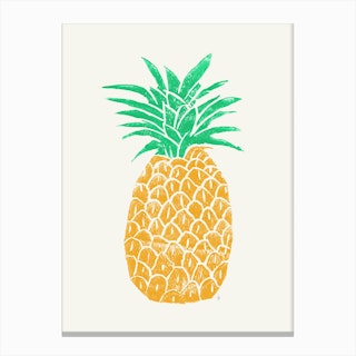 Pineapple in Canvas Print