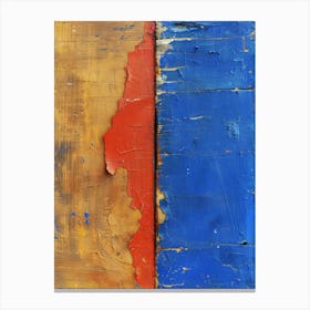 Blue And Red 2 Canvas Print