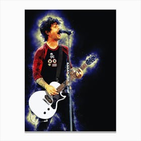 Spirit Of Billie Joe Armstrong Playing At Rock Im Park In 2013 Canvas Print