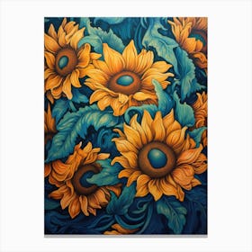 Sunflowers 51 Canvas Print