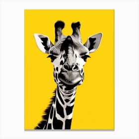 Giraffe Canvas Canvas Print