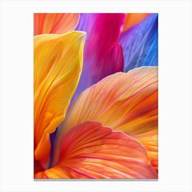 Abstract Petal 2 Canvas Print