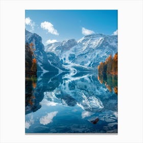 Autumn In The Alps 1 Canvas Print