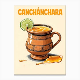 Cuba Canchánchara Cocktail V 03 Canvas Print