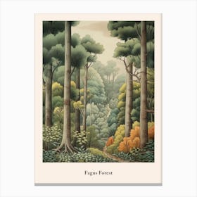 Fagus Forest Canvas Print