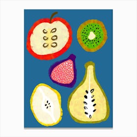 Fruits With Seeds Canvas Print