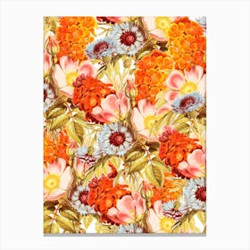 Coral Bloom In Canvas Print