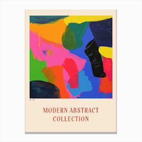 Modern Abstract Collection Poster 8 Canvas Print