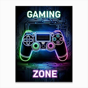 Gaming Zone Canvas Print
