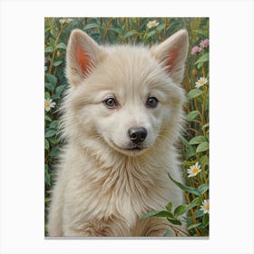 Husky Puppy Canvas Print