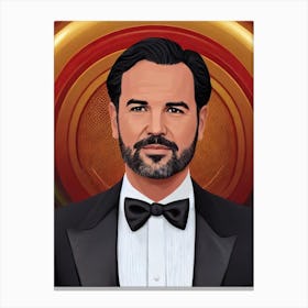 Billy Zane Illustration Movies Canvas Print