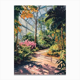 Kew Gardens London Parks Garden 9 Painting Canvas Print