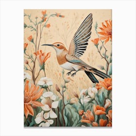 Hoopoe 1 Detailed Bird Painting Canvas Print
