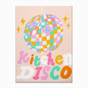Kitchen Disco Canvas Print
