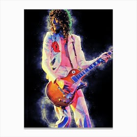 Spirit Of Jimmy Page Canvas Print