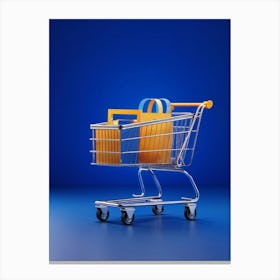 Create Shopping Cart And E Commerce Suite In A Thoroughly Modern Design Featuring Chrome Accents S 2 1 Canvas Print