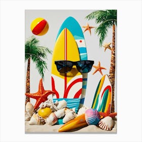 Surfboards Canvas Print