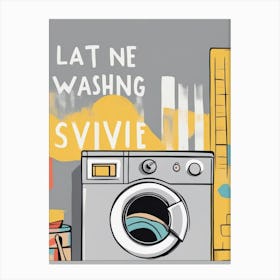 Lat Ne Washing Svive Canvas Print