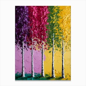 Birch Trees Canvas Print