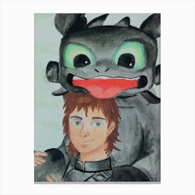 How To Train Your Dragon Canvas Print