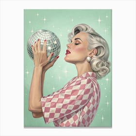 Disco Ball 4 Canvas Print