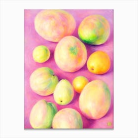Cherimoya Painting Fruit Canvas Print